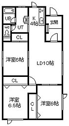 末広1-4貸家A