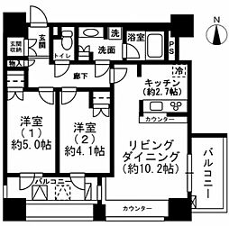 レジディア市ヶ谷 1205号室