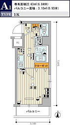 スカイコートヌーベル中村橋 601号室