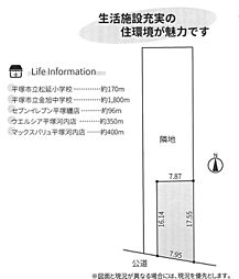 売地　平塚市纒