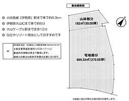 売地　伊勢原市大山