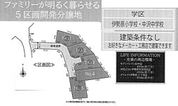 売地　伊勢原市伊勢原3丁目「伊勢原」駅徒歩１２分 ＮＯ．４