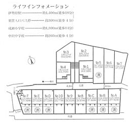売地　伊勢原市下糟屋　「伊勢原」駅徒歩１８分 　　ＮＯ．9