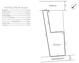 売地 伊勢原市田中 75坪超え