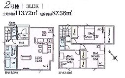 岡崎市福岡町23-1期(全2棟)　2号棟