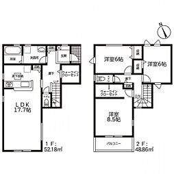 岡崎市福岡町第2(全4棟)　1号棟