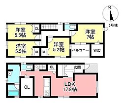 新築戸建 岡崎市上里町一丁目 全6棟