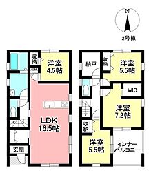 新築戸建 千足町神明堂　全2棟