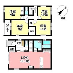 新築戸建 畝部東町川田　全2棟