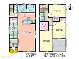 北名古屋市沖村第4　全2棟　新築戸建 1号棟