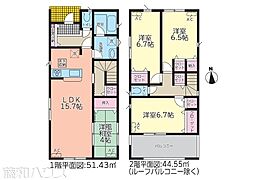 北名古屋市鹿田第1　全4棟　新築戸建 2号棟