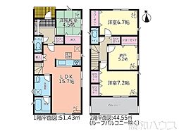 北名古屋市鹿田第1　全4棟　新築戸建 1号棟