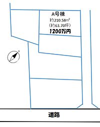 川越安比奈新田　A号棟　約63坪　1200万