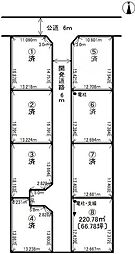 売土地 岐阜市下西郷　分譲8区画