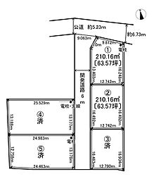 売土地 本巣市下真桑 5区画分譲地