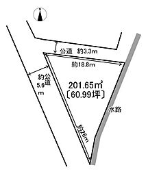 大垣市河間町　売土地