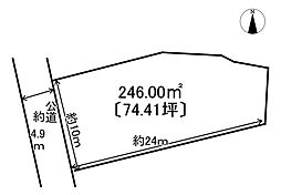 本巣市曽井中島　売土地