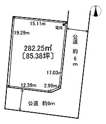 北方町森町北1丁目　売土地