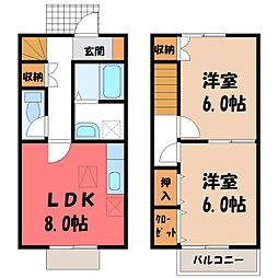 下都賀郡壬生町大字壬生丁の一戸建て