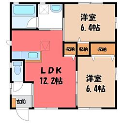 真岡市熊倉1丁目の一戸建て