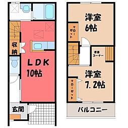 鹿沼市上殿町の一戸建て