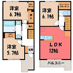 真岡市熊倉町の一戸建て