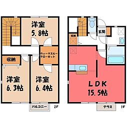 宇都宮市ゆいの杜2丁目の一戸建て