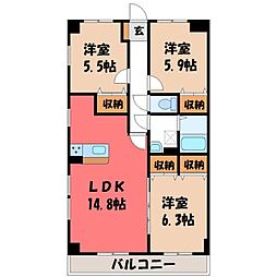 宇都宮市ゆいの杜5丁目