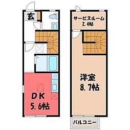 宇都宮市ゆいの杜2丁目の一戸建て
