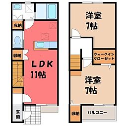 下野市仁良川の一戸建て