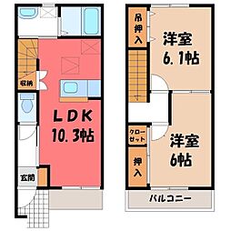 鹿沼市貝島町の一戸建て