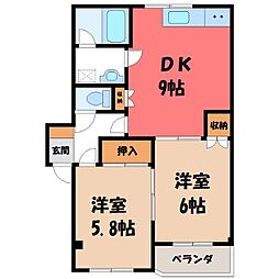宇都宮市東簗瀬1丁目