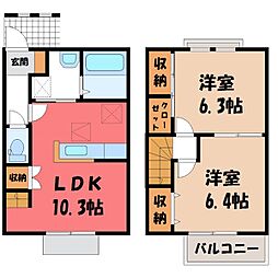 鹿沼市茂呂の一戸建て