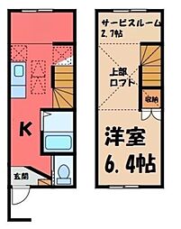宇都宮市西川田本町2丁目の一戸建て