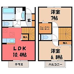 宇都宮市西川田町の一戸建て