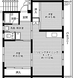 ビレッジハウス佐賀第二　2号棟 202