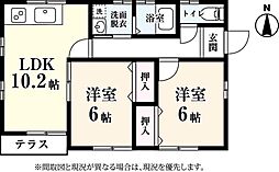 パレス東古賀 F