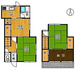 岩永借家 東棟東側