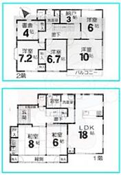 草津市上笠3丁目の一戸建て