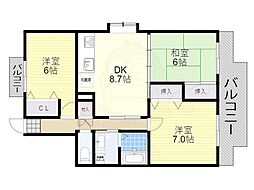 ガーデンハウス石山寺 202