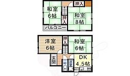 草津市野村2丁目貸家