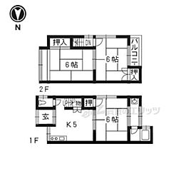 京都市伏見区石田大受町の一戸建て