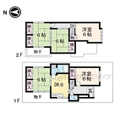 向日市鶏冠井町東井戸の一戸建て