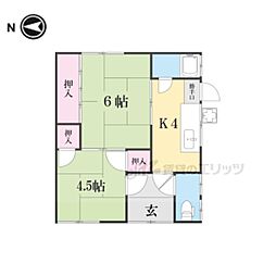 宇治市五ケ庄岡本の一戸建て