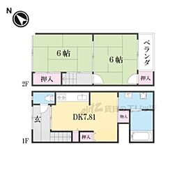 京都市山科区大宅早稲ノ内町の一戸建て