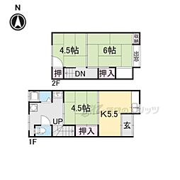 京都市伏見区石田大山町の一戸建て