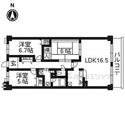 イトーピア宇治グランヒルズ616 616