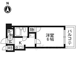 ホーユウコンフォルト京都伏見405 405