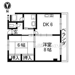 メゾンドゥ木幡 403