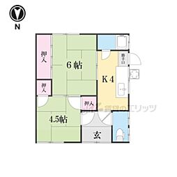 宇治市五ケ庄岡本の一戸建て
